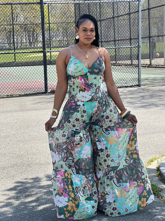 THE CAUGHT YOUR ATTENTION JUMPSUIT