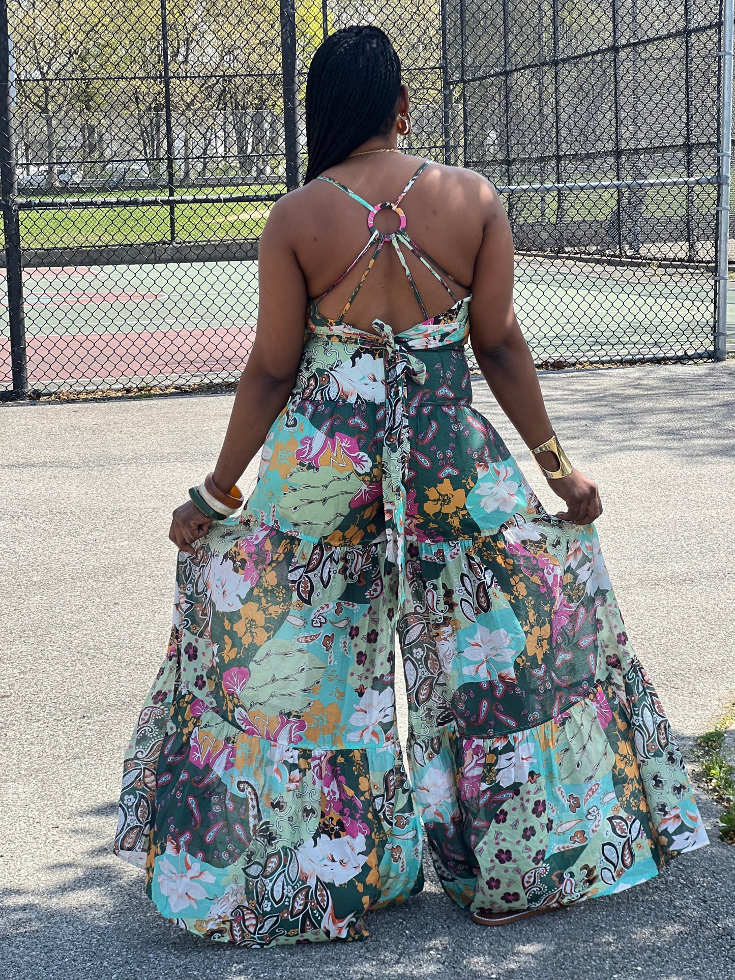 THE CAUGHT YOUR ATTENTION JUMPSUIT