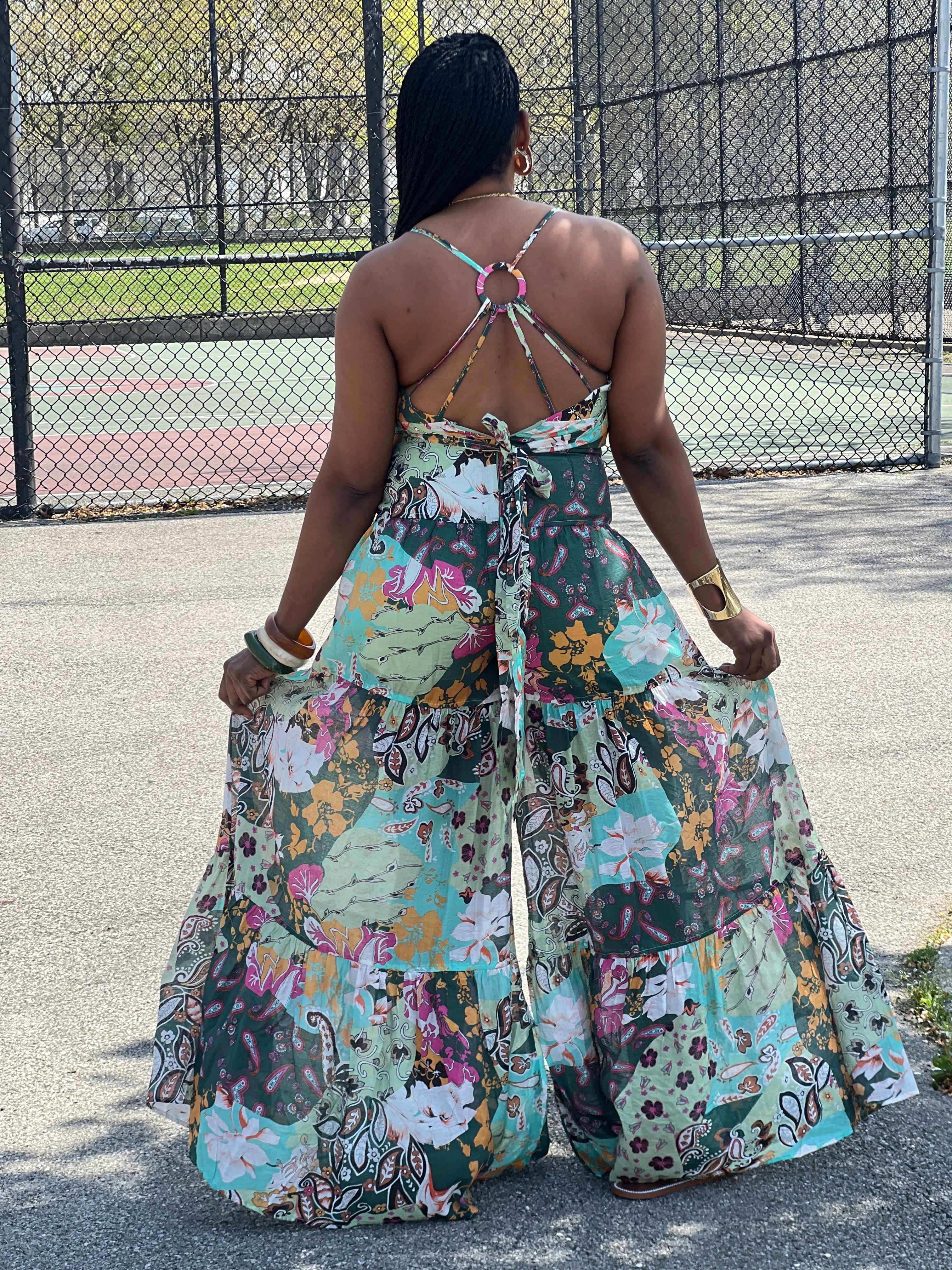 THE CAUGHT YOUR ATTENTION JUMPSUIT