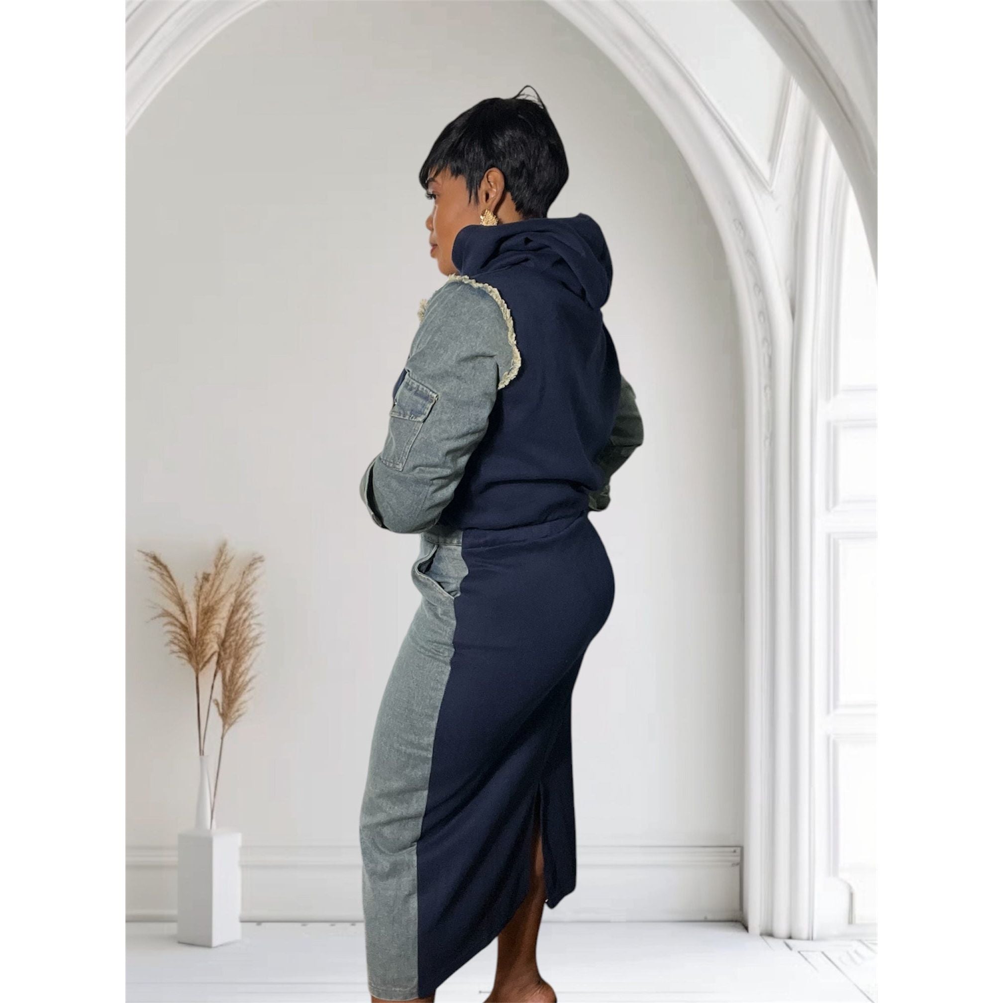DEMIN SKIRT SET