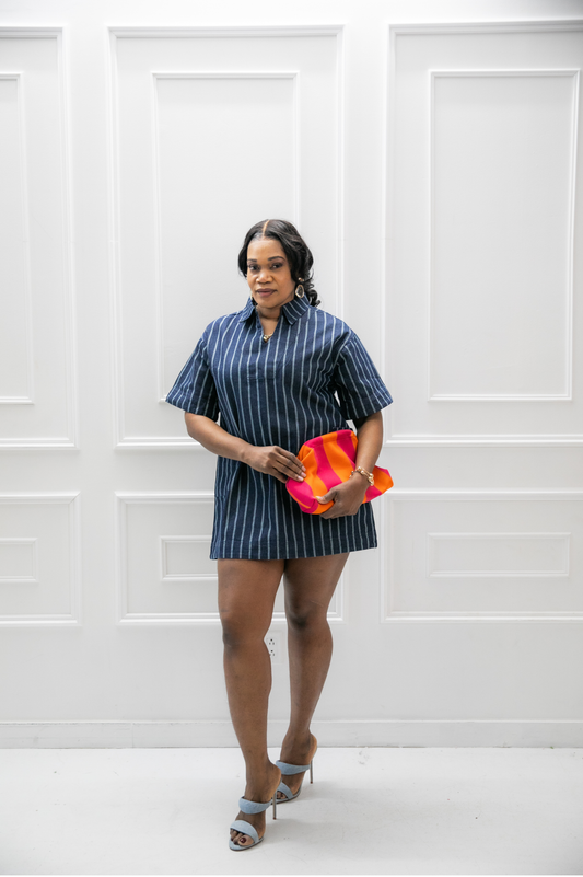 MIA (Dark) DEMIN DRESS