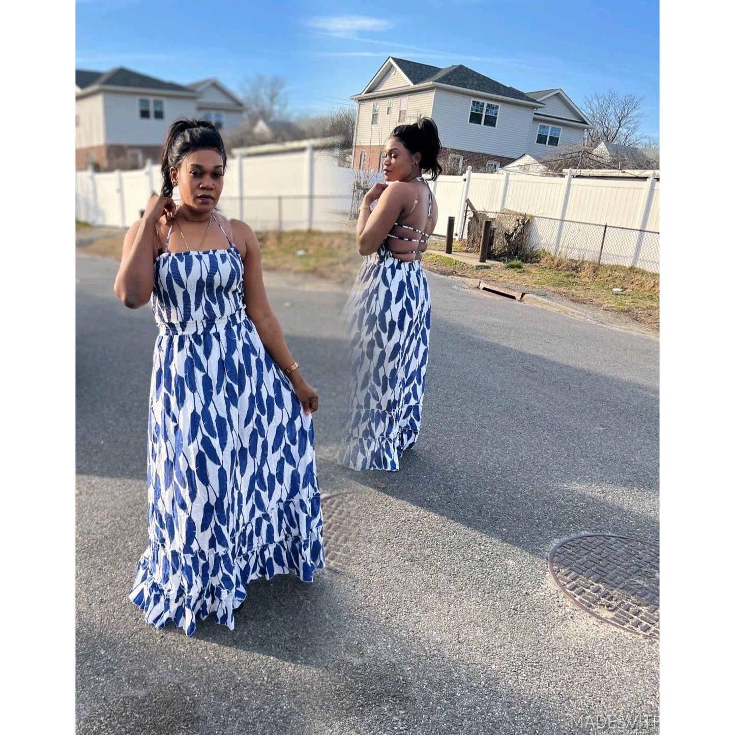 LETS HAVE BRUNCH MAXI DRESS